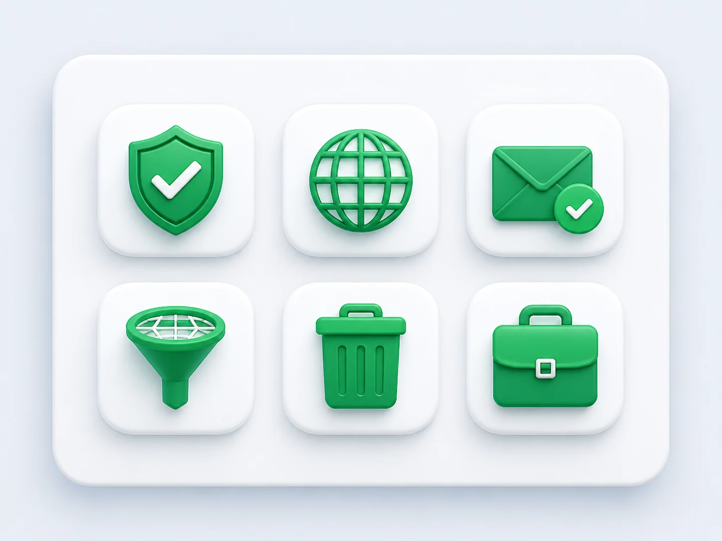 Email verifier feature tiles showing SMTP, MX, syntax and catch-all checks